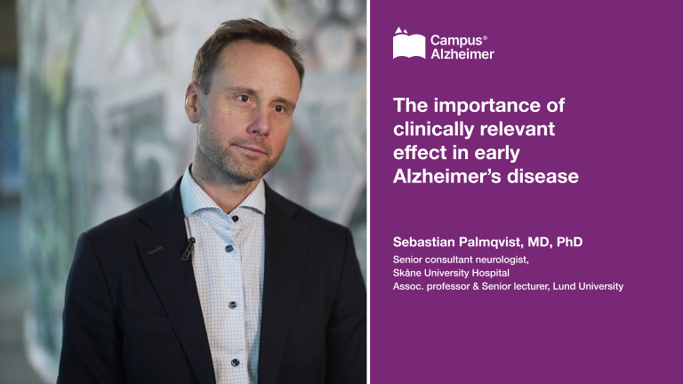 The importance of clinically relevant effect in early Alzheimer’s disease