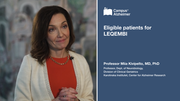 Eligible patients for LEQEMBI