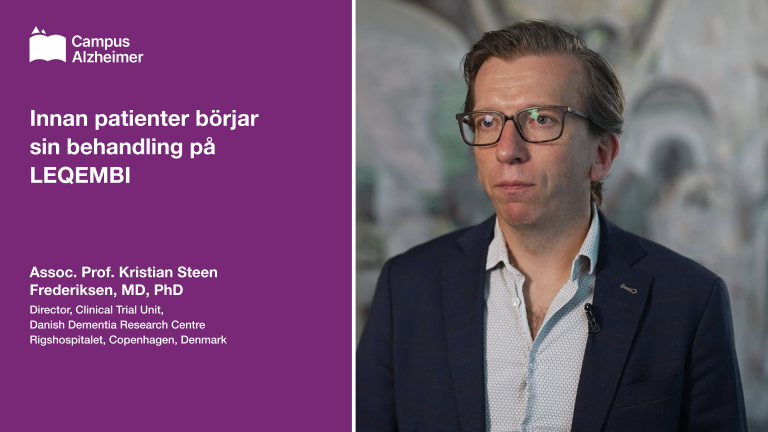 Innan patienter börjar sin behandling på LEQEMBI