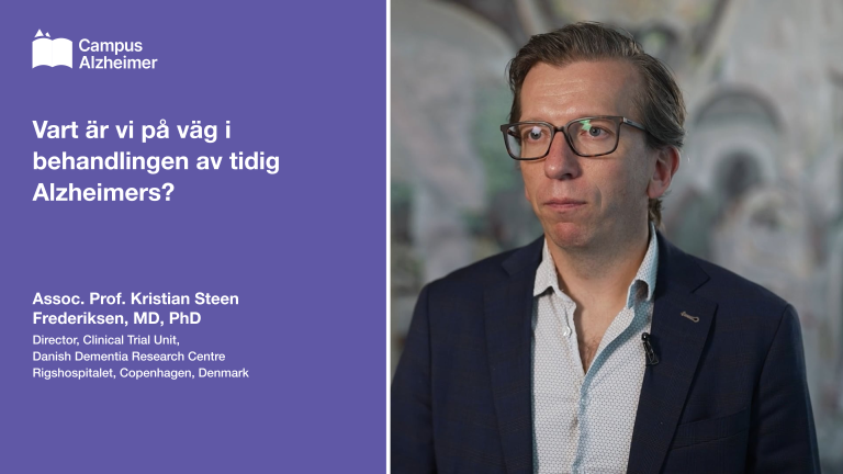 Vart är vi på väg i behandlingen av tidig Alzheimers?