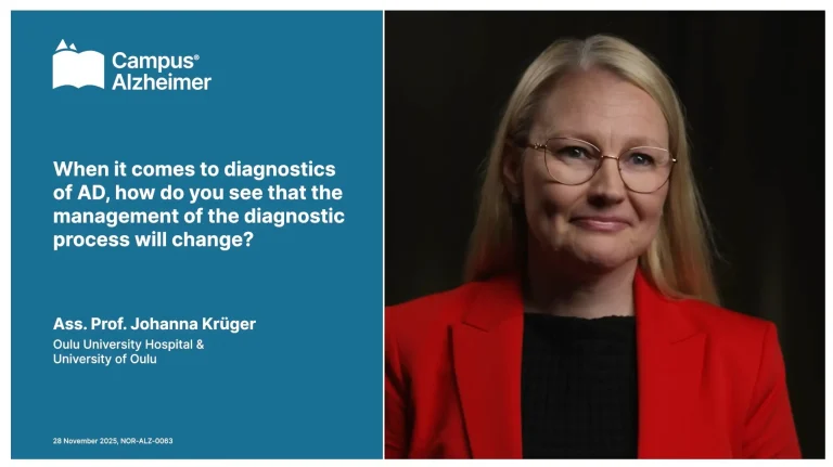 När det gäller diagnostik av Alzheimers sjukdom, hur tror du att handläggningen av den diagnostiska processen kommer att förändras?