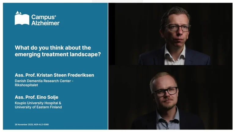 Vilka är de mest lovande framstegen när det gäller nya behandlingsmodaliteter för patienter med Alzheimers sjukdom och vilka patienter har sannolikt störst nytta av de nya anti-amyloidantikropparna?