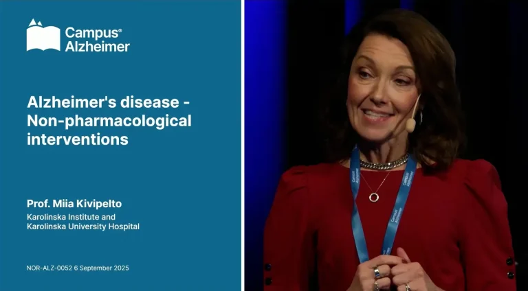 Alzheimer's disease - Non-pharmacological interventions