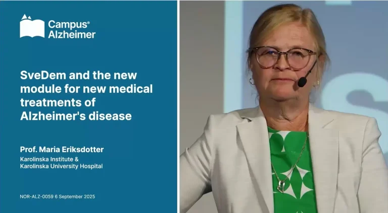 SveDem and the new module for new medical treatments of Alzheimer’s disease